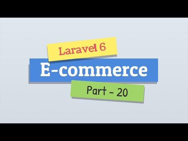 #20 Laravel 6 | Create category controller and manage category view