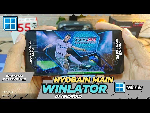 Nyobain Main PES 2013 Di WINLATOR - Emulator Windows Di Android