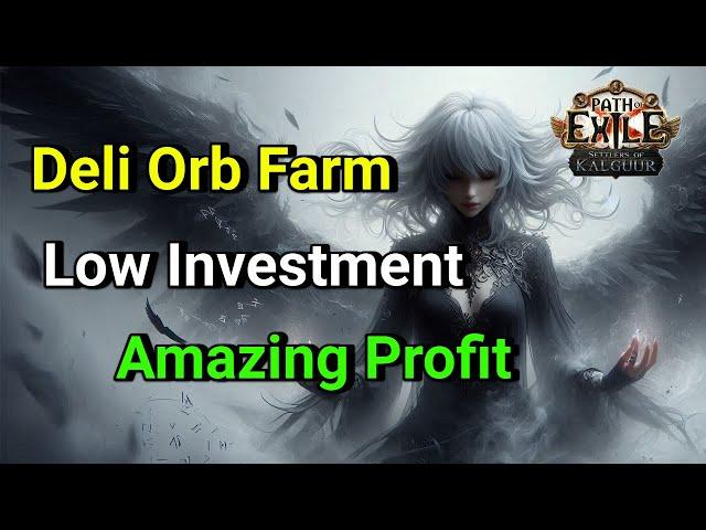 [PoE 3.25] Delirium Orb Farming Strategy Profit is Amazing! | A Fast, Fun & Low Investment T16 Farm