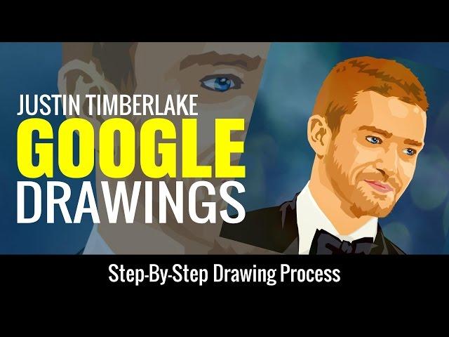 Step-By-Step Google Drawings Vector Portraits Lesson