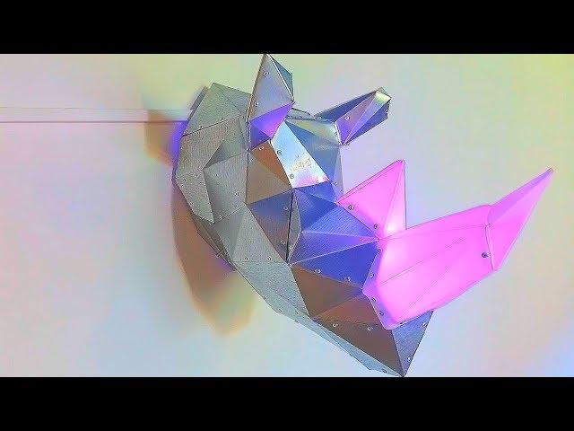 DIY Papercraft Rhino