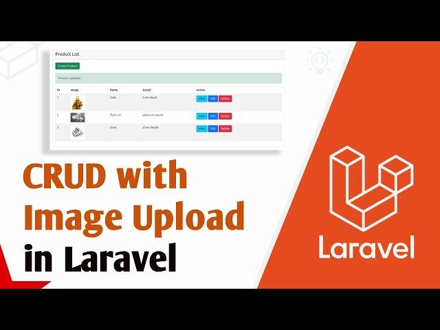 Laravel CRUD with Image Upload For Beginners