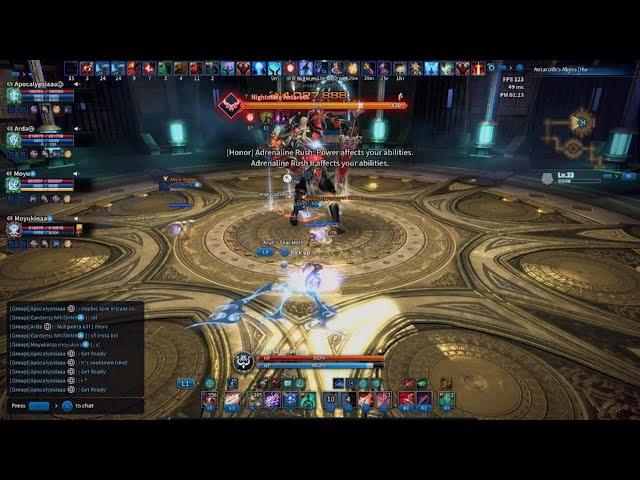 Tera Online | Archer aahm 3rd boss fun burst