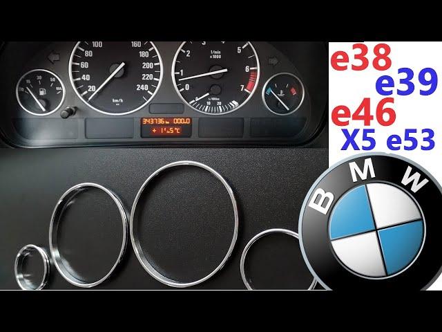 Простой тюнинг приборки BMW e39,e38,e53,e46