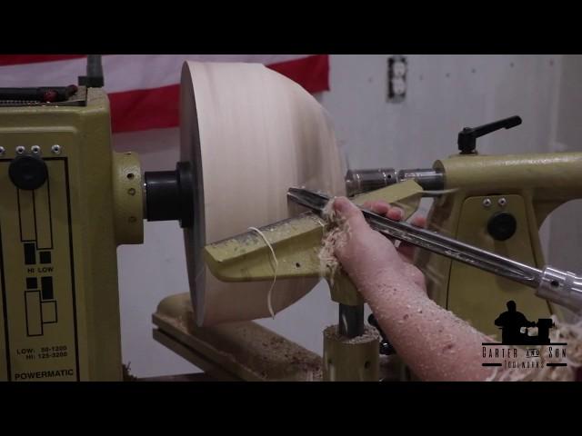 Woodturning a Bowl with a Bowl Gouge