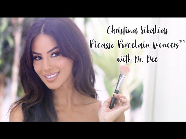 Christina Sikalias Veneers with Dr. Dee