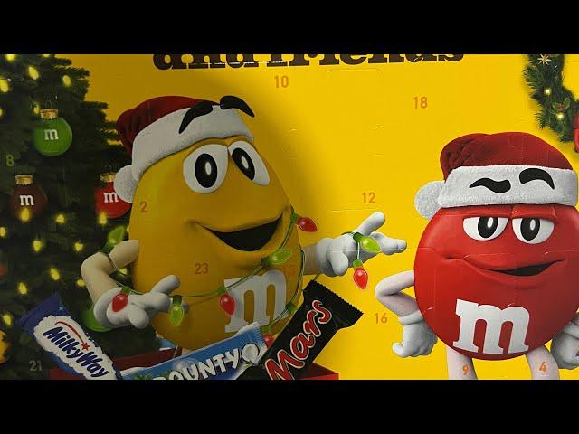 Reviewing a M&M’S Chocolate Christmas Calendar 