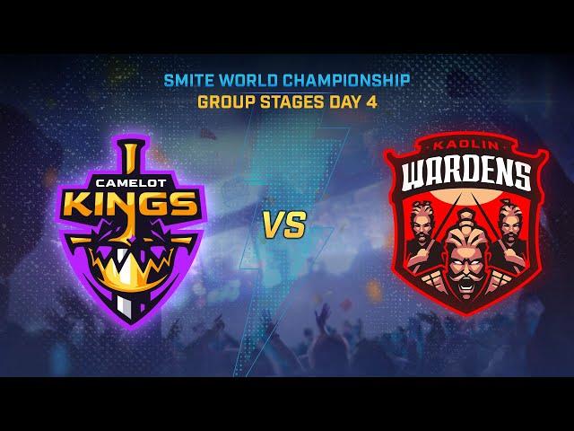 SMITE WORLD CHAMPIONSHIP: Group Stages Day 4 - Camelot Kings Vs Kaolin Wardens