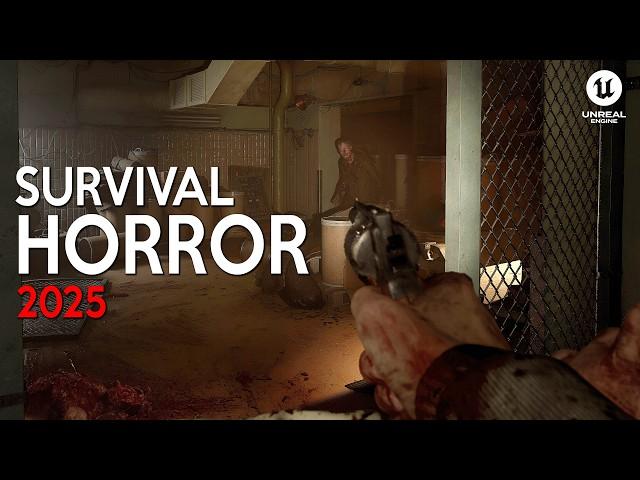 TOP 40 MOST REALISTIC Survival Horror Games coming in 2024 and 2025