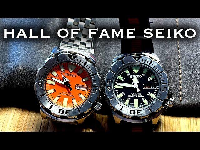 Seiko Orange & Black Monster First Gen LEGENDS