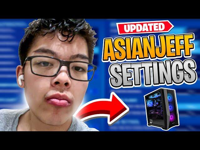 AsianJeff *REVEALS* Settings & NEW GAMING PC in Season 3! (UPDATED Fortnite Setup)