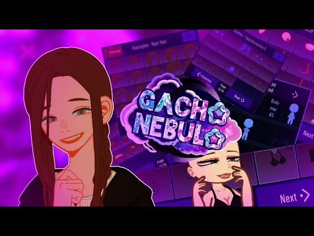 🟣GACHA NEBUL ЛУЧШЕ ЧЕМ GACHA NOX?ОБЗОР НА МОД |GACHA NEBUL|