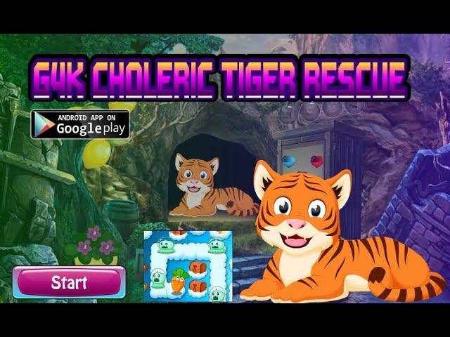 G4K Choleric Tiger Rescue Walkthrough [Games4King]