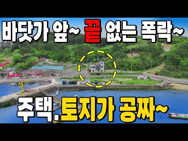 바닷가 앞! 전원주택~ 얼마나 급하길래! 전국 헐값 주의보~ 심각합니다~ 어촌 시골집에 사람이 없어요!