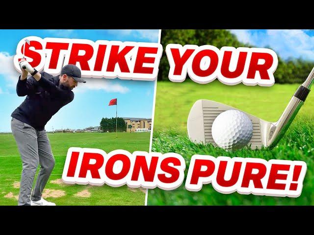 How to STOP hitting bad iron shots - 3 really simple tips