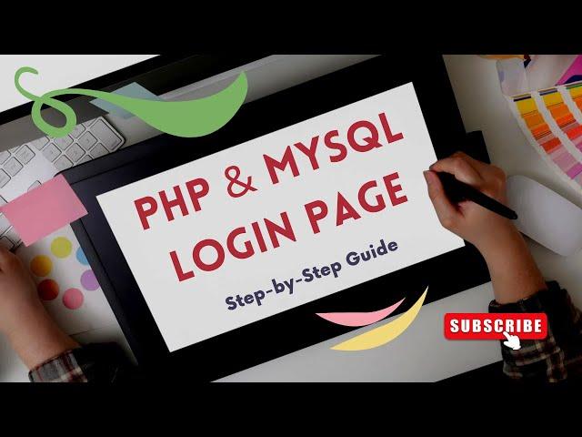 Create a Simple Login Form with PHP and MySQL | Beginner Tutorial