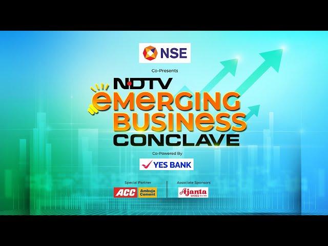 NDTV Emerging Business Conclave LIVE