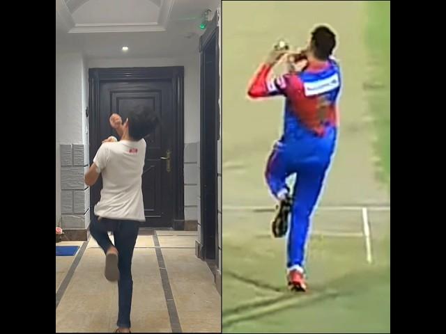 King Amir Bowling action copy  || #shorts #cricket #youtubeshorts #shortsfeed