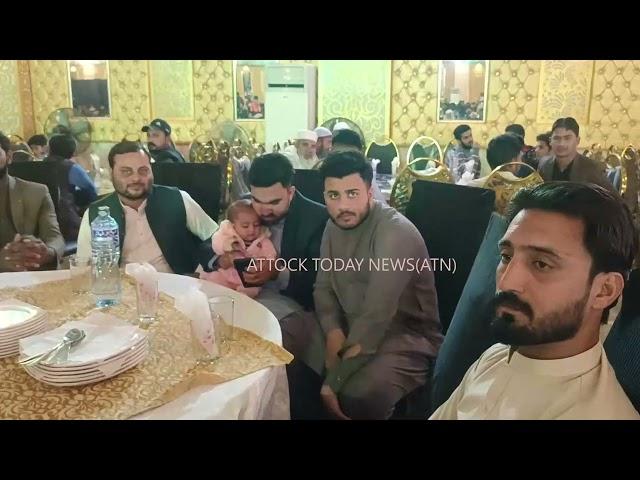 Dawat Walima/Kamran Hussain son of Haji Nazir Ahmed was given at a local wedding hall Attock