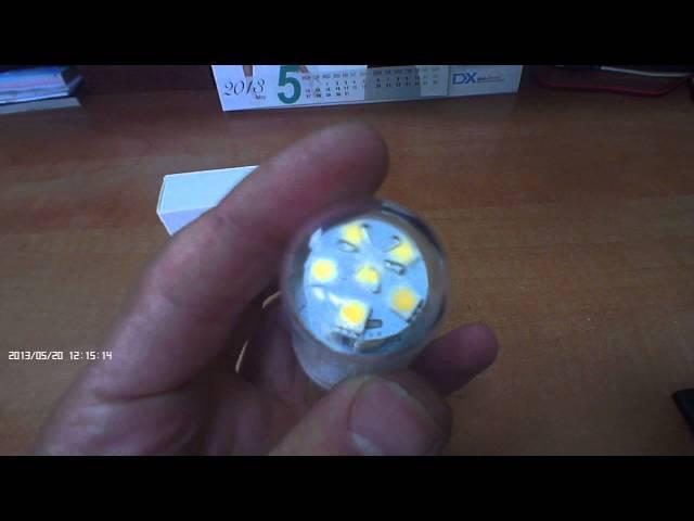 E27 5.6W 3500K 450lm LED Lamp Warm White Light Bulb