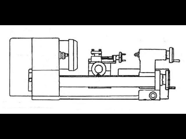 Токарный станок ТШ 3 Разборка Disassembly of the lathe