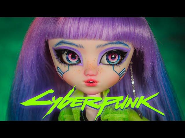 CYBERPUNK Custom Pullip Doll Repaint | DIY OOAK Tutorial