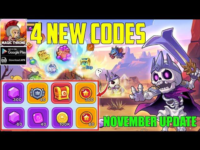 Mini Heroes Magic Throne New Gift Codes November 2024 | Mini Heroes Codes - How To Redeem Code