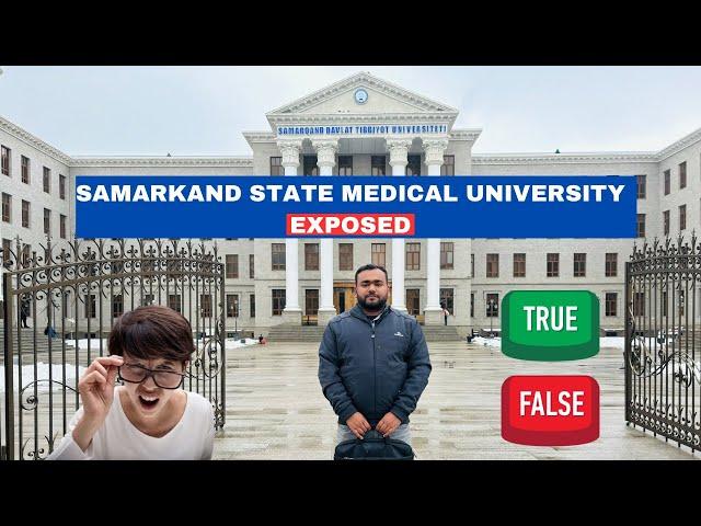 SAMARKAND STATE MEDICAL UNIVERSITY EXPOSED | #samarkand #samarkandstatemedicaluniversity