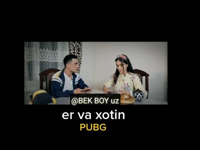 Er va xotin pubg uyinda pirkol