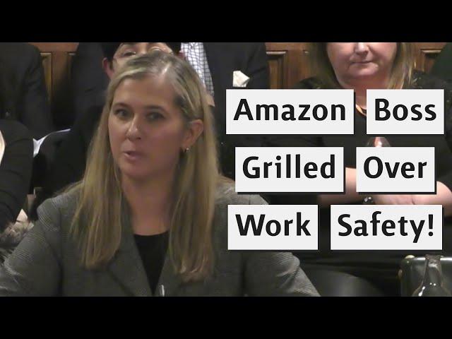 Amazon Manager Grilled Over Injuries At Warehouses!