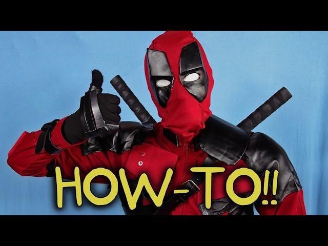 Make Your Own Deadpool Costume! - Homemade How-to!