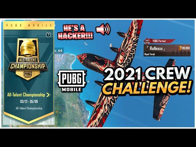 Playing 2021 Crew Challenge  (All Talent Championship) vs HACKER | PUBG MOBILE