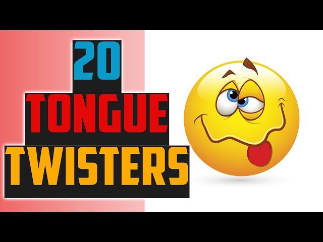 20 top tongue twisters for clarity