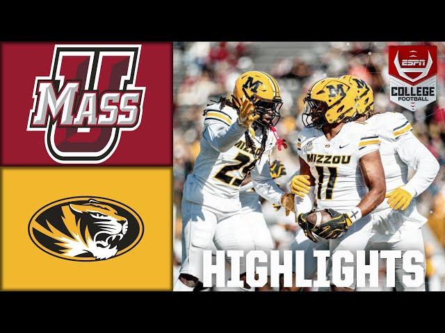 Missouri Tigers vs. UMass Minutemen | Full Game Highlights | ESPN College Football