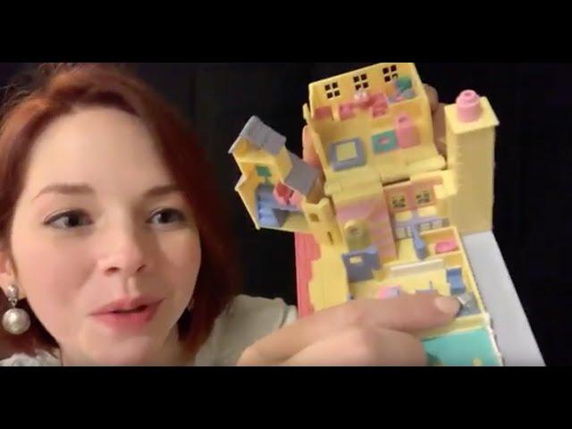 ASMR Polly Pocket Nostalgic Pollyville Whispering Tapping Rambling