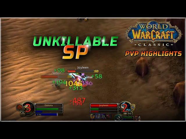 This SP is UNKILLABLE!? | PvP Highlights Shadow Priest WoW Classic