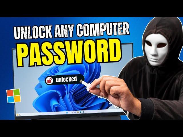 How to UNLOCK Any Windows ComputerPASSWORD Using this USB