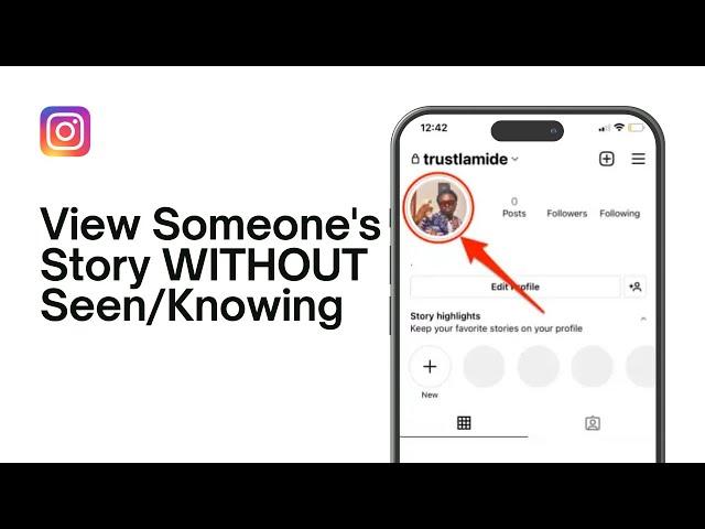 How To View Someone's Instagram Story WITHOUT Seen/Knowing