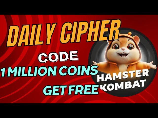 Hamster Kombat Daily Cipher Today 1M Coins 28 June 2024 | How To Get Free 1M Coins Hamster Kombat |