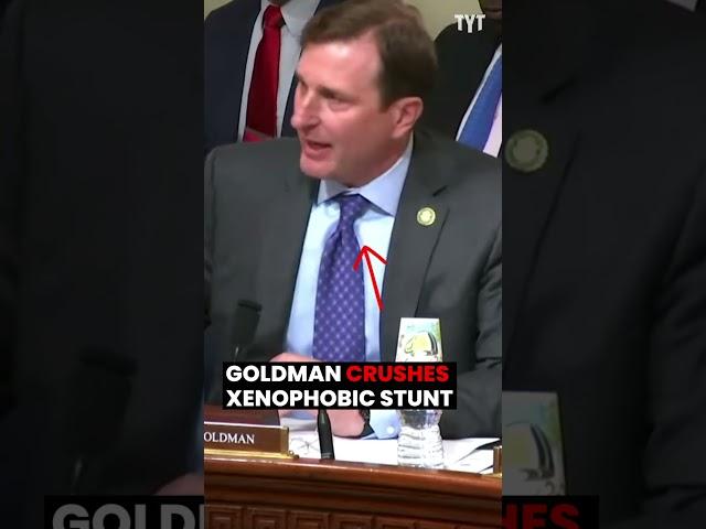 Dan Goldman CRUSHES Disgusting Republican Stunt