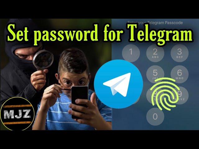 How to set password for Telegram