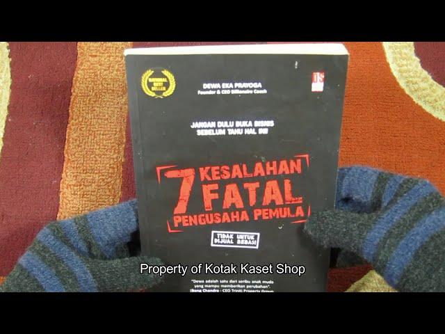 Buku Bisnis 7 Kesalahan Fatal Pengusaha Pemula oleh Dewa Eka Prayoga