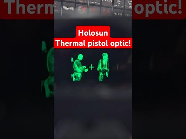 Jesus christ Holosun!  Therma pistol optic prototype#shotshow2025 #shotshow