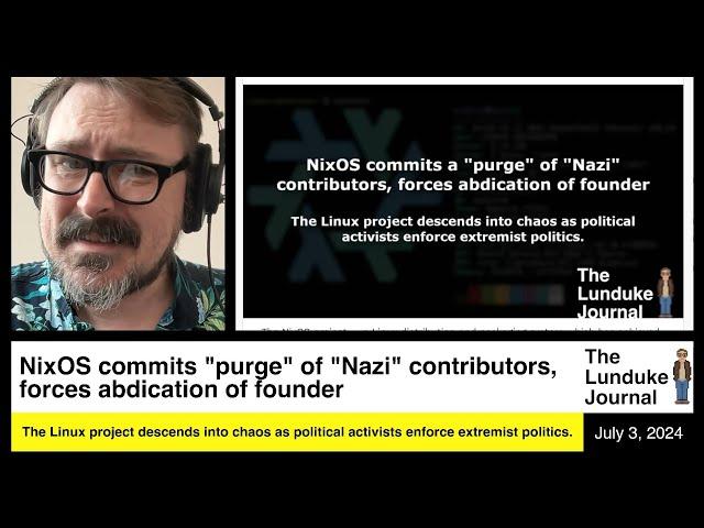 NixOS commits "purge" of "Nazi" contributors, forces abdication of founder