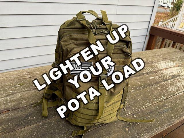 What's In My QRP POTA Backpack?