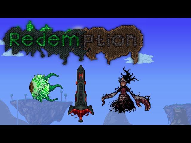 Terraria Mod of Redemption - All Bosses (Melee Class)