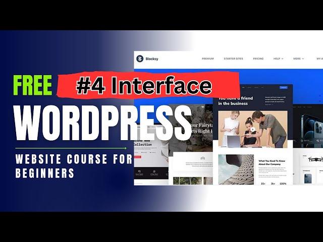 WordPress Interface - Public & Admin Panel | WordPress Complete Course in Hindi For Beginners #4