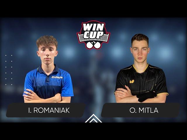 19:55 Ivan Romaniak - Oleksii Mitla 31.10.2024 WINCUP Master. TABLE 1