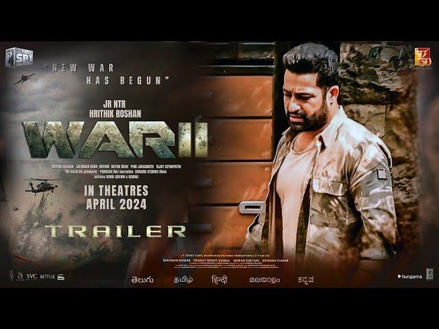 War 2 Trailer | Jr.NTR | Hrithik Roshan | Siddharth Anand | Yash Raj Films