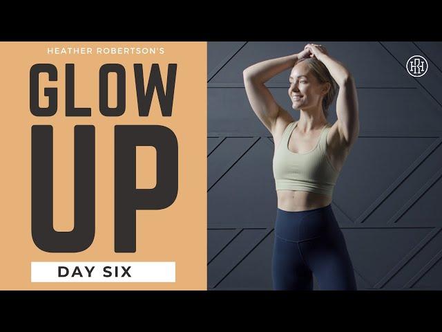 ⭐GLOW UP CHALLENGE // Day 6: Total Body SHRED Strength & Cardio Supersets Workout